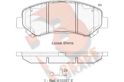 R BRAKE RB1834