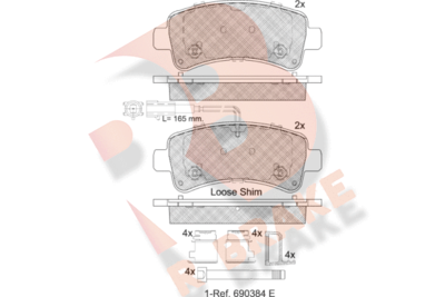 R BRAKE RB2240