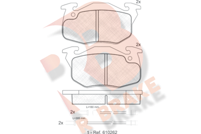 R BRAKE RB0866