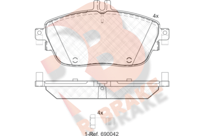 R BRAKE RB2061