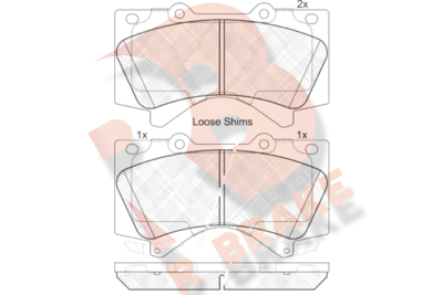 R BRAKE RB1874