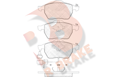 R BRAKE RB1384