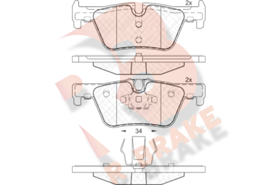 R BRAKE RB2049