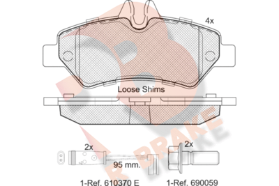 R BRAKE RB1787