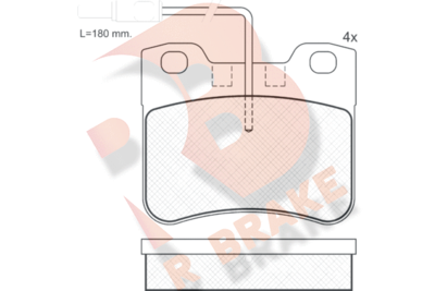 R BRAKE RB0788-202