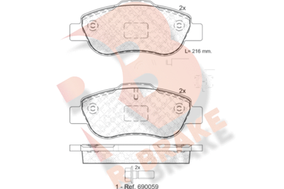 R BRAKE RB1843-203