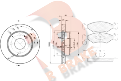 R BRAKE 3R04104844 R BRAKE 3R04104844