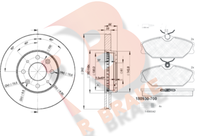 R BRAKE 3R09302232