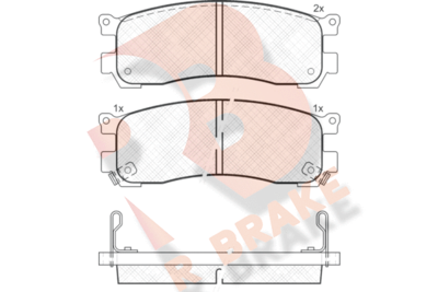 R BRAKE RB1418