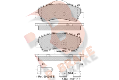 R BRAKE RB2131