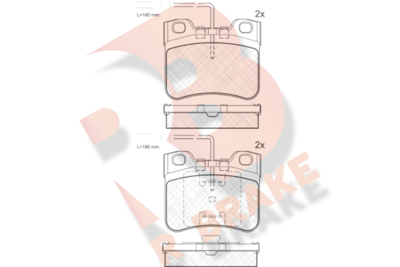 R BRAKE RB0788