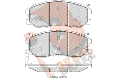 R BRAKE RB1798