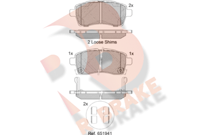 R BRAKE RB2305