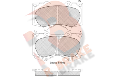 R BRAKE RB1665