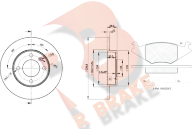 R BRAKE 3R04613325 R BRAKE 3R04613325
