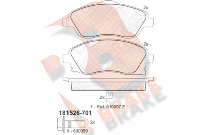 R BRAKE RB1526-701