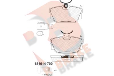 R BRAKE RB1614-700