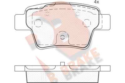 R BRAKE RB1765