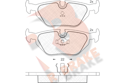 R BRAKE RB1174