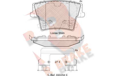 R BRAKE RB2069