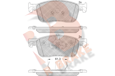 R BRAKE RB2297