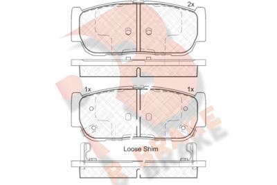 R BRAKE RB2151