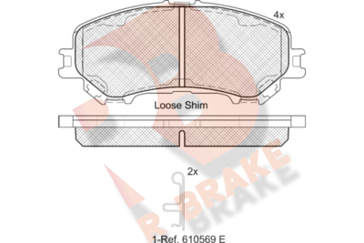 R BRAKE RB2181