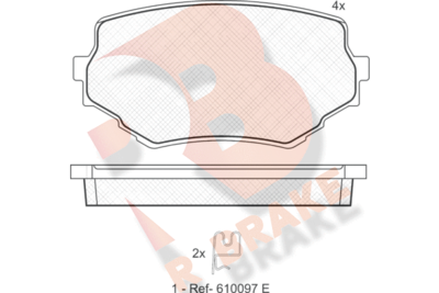 R BRAKE RB1319