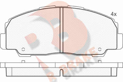 R BRAKE RB1022