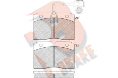 R BRAKE RB0730