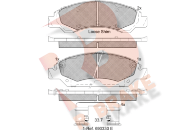 R BRAKE RB2138