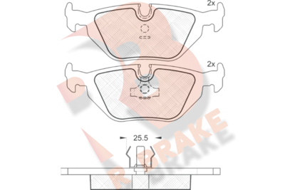 R BRAKE RB0802