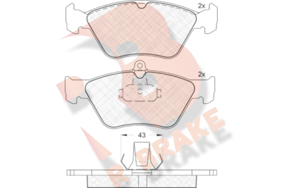 R BRAKE RB0988