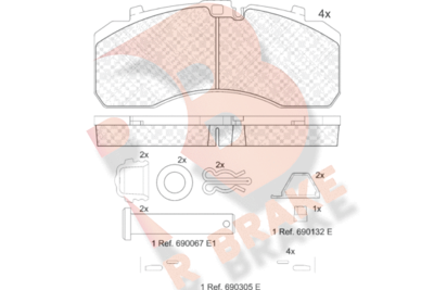 R BRAKE RB2091-066