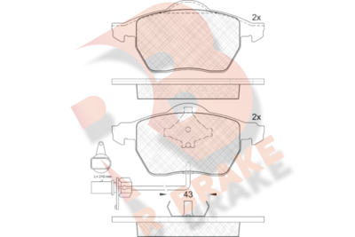 R BRAKE RB1331-203