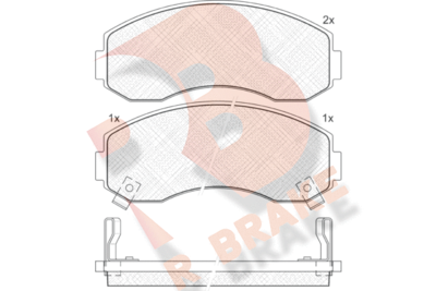 R BRAKE RB1224