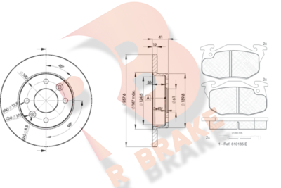 R BRAKE 3R06334705