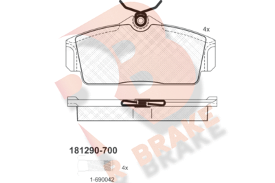 R BRAKE RB1290-700