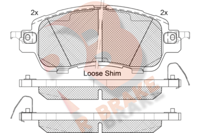 R BRAKE RB2235