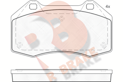 R BRAKE RB1679