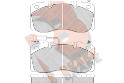 R BRAKE RB1161-203