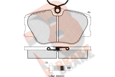 R BRAKE RB0510-700