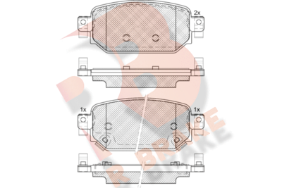 R BRAKE RB2300