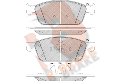 R BRAKE RB2273