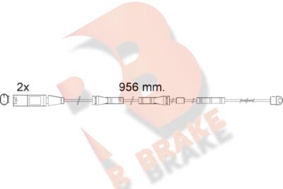 R BRAKE 610556RB