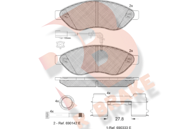 R BRAKE RB1803-203