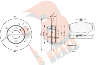 R BRAKE 3R10113790