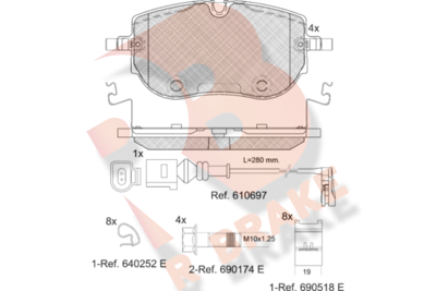 R BRAKE RB2394