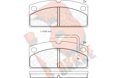 R BRAKE RB1273