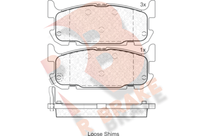 R BRAKE RB1738